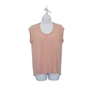Prana Womens Athletic Top Relaxed Size Small Muscle Cap Sleeve Hi Low.